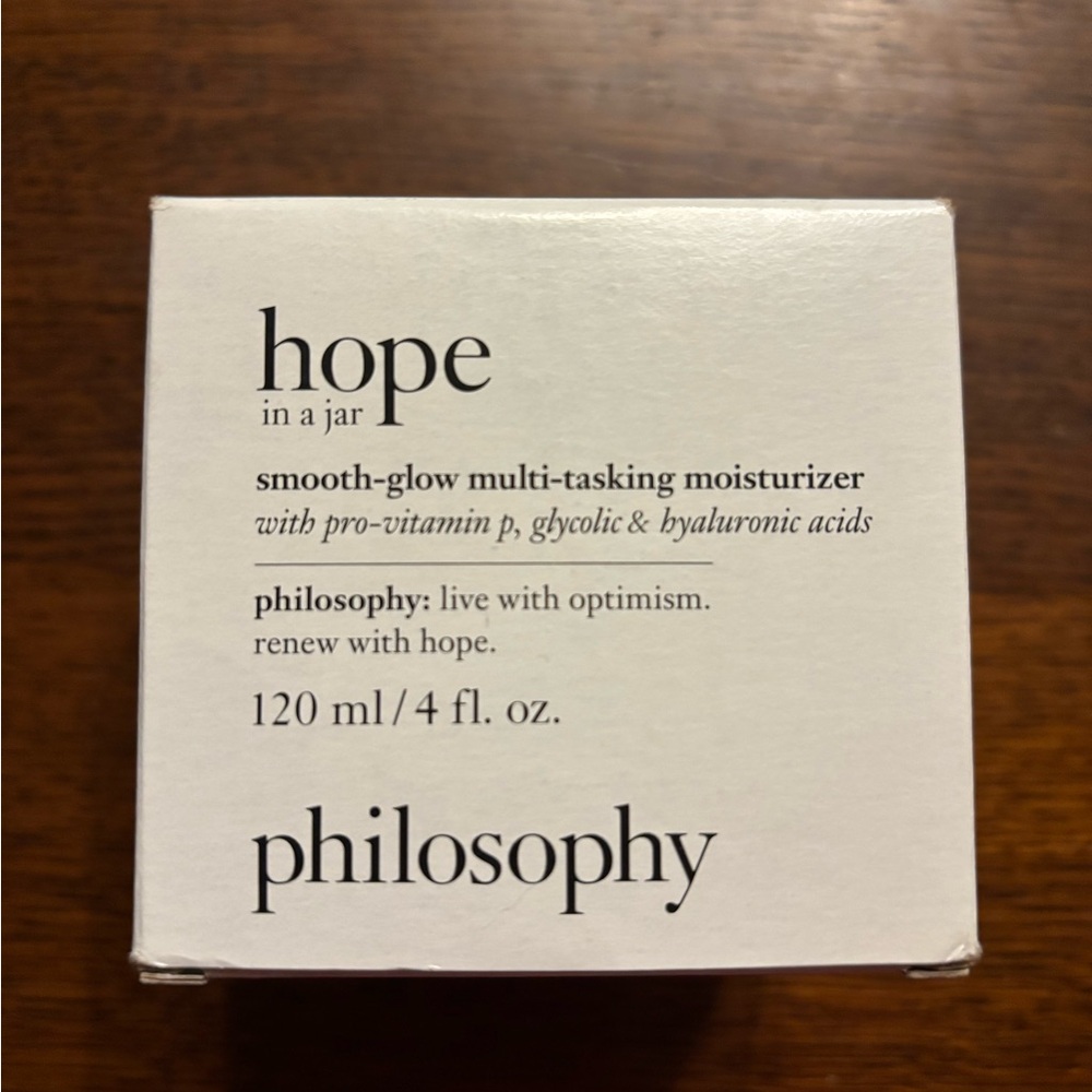 Philosophy Hope in a Jar 4oz New